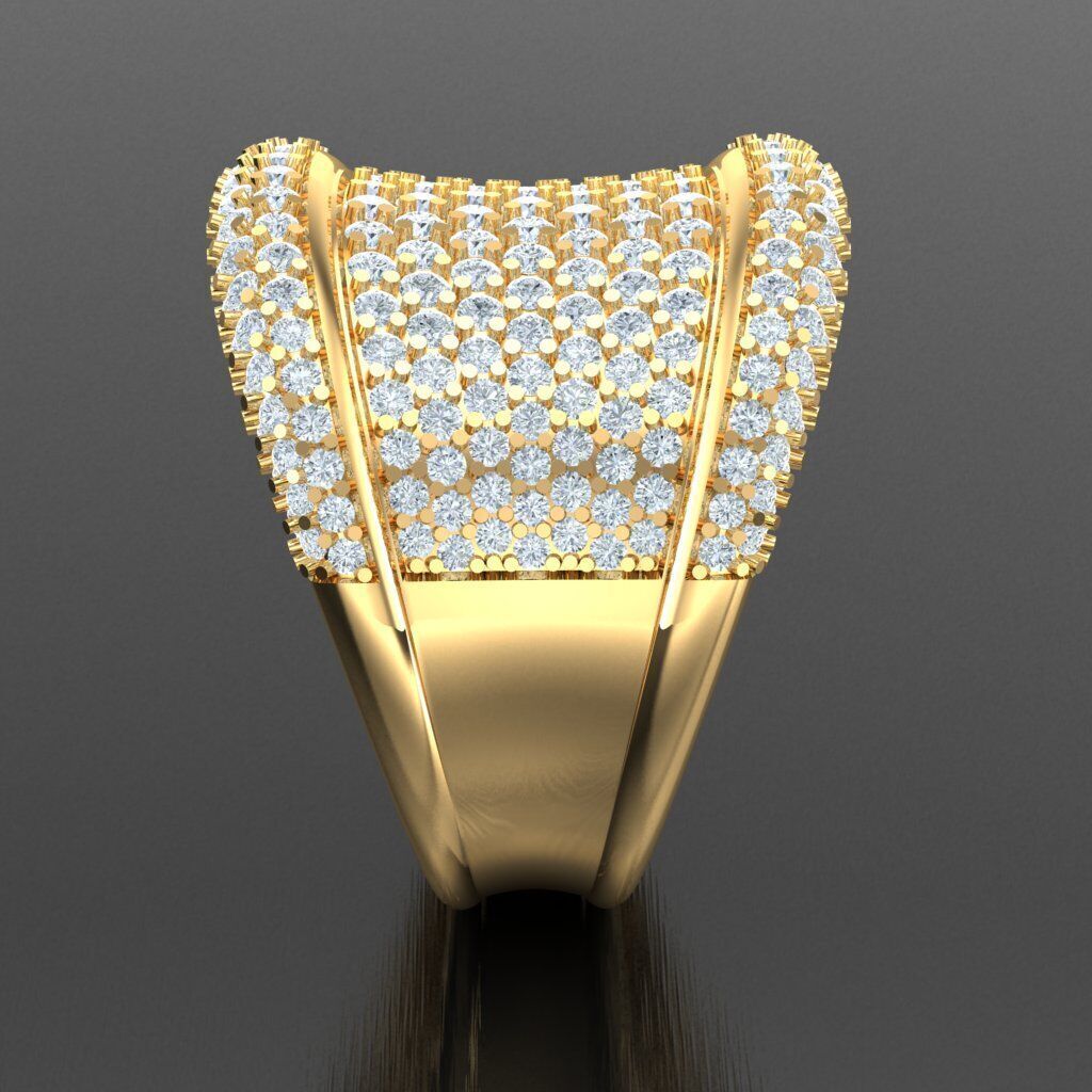 Man Ring New Design 2MR008 3D print model_13