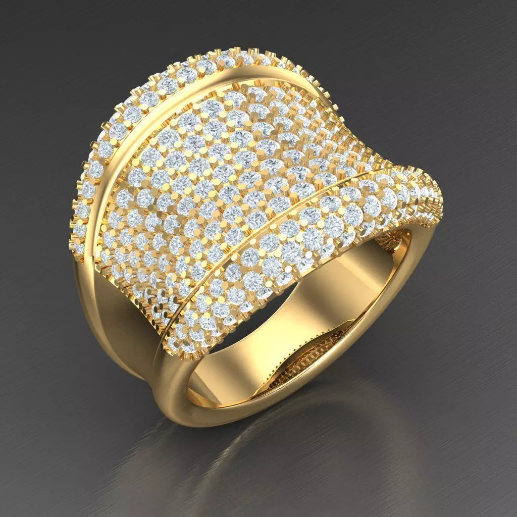 Man Ring New Design 2MR008 3D print model_0