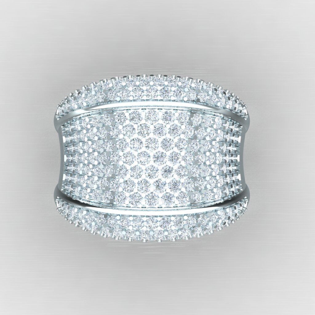 Man Ring New Design 2MR008 3D print model_8