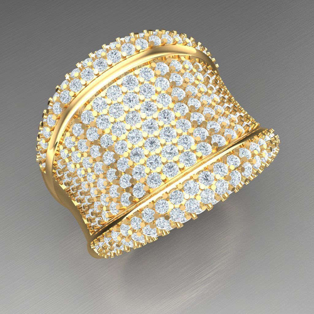 Man Ring New Design 2MR008 3D print model_11