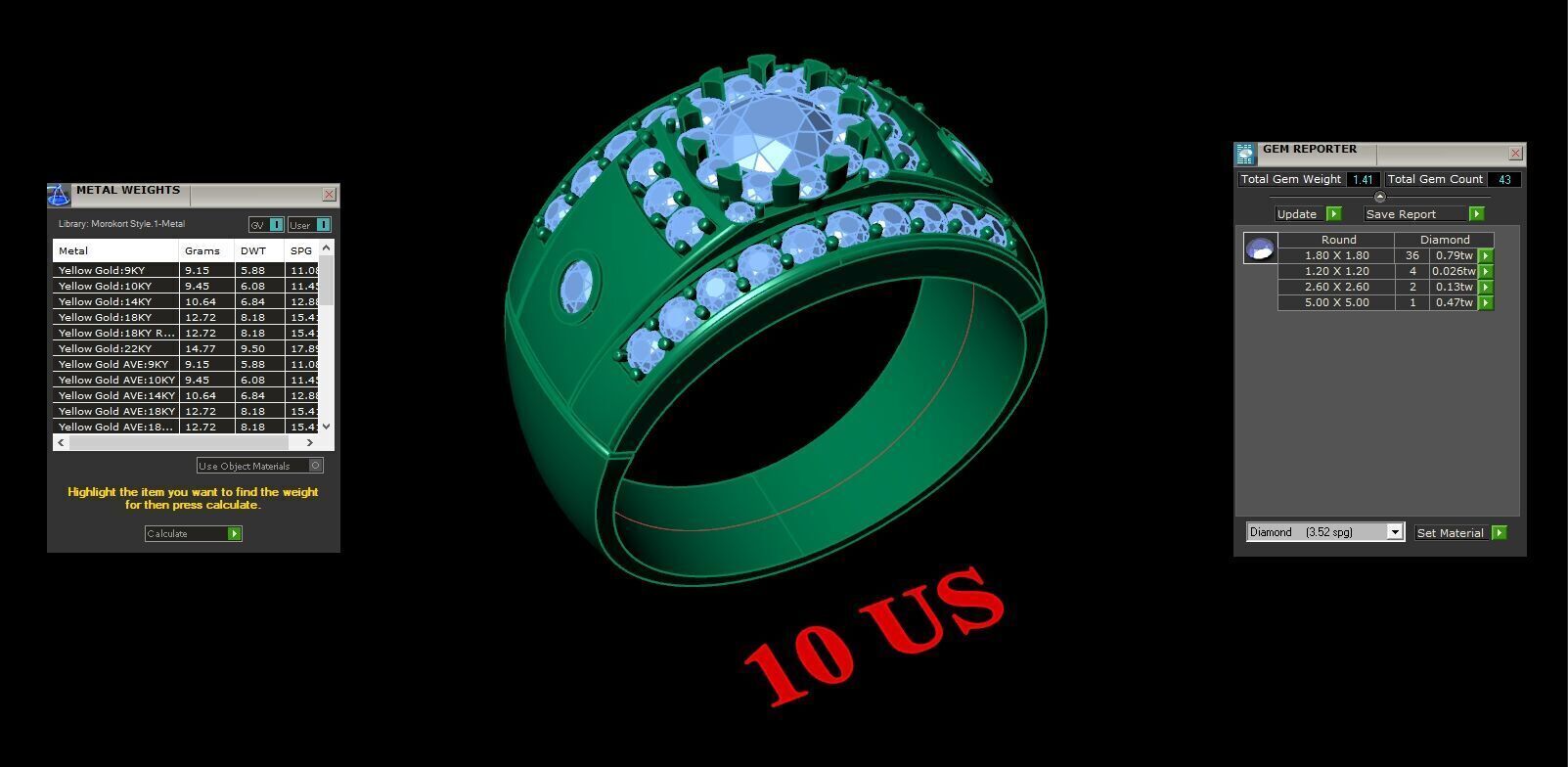 Man Ring New Design 2MR006 3D print model_1
