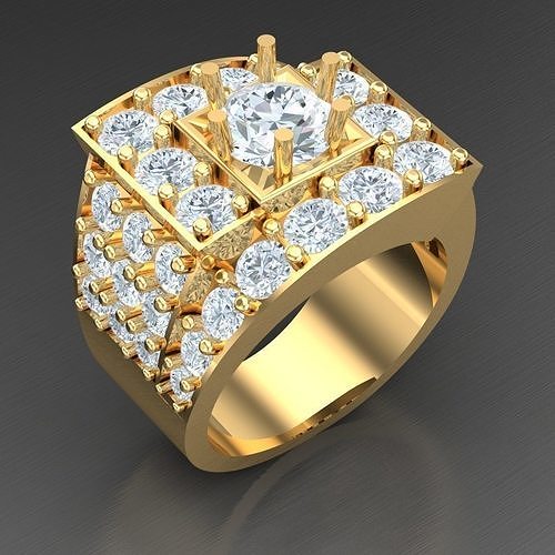Man Ring New Design 2MR005 3D model