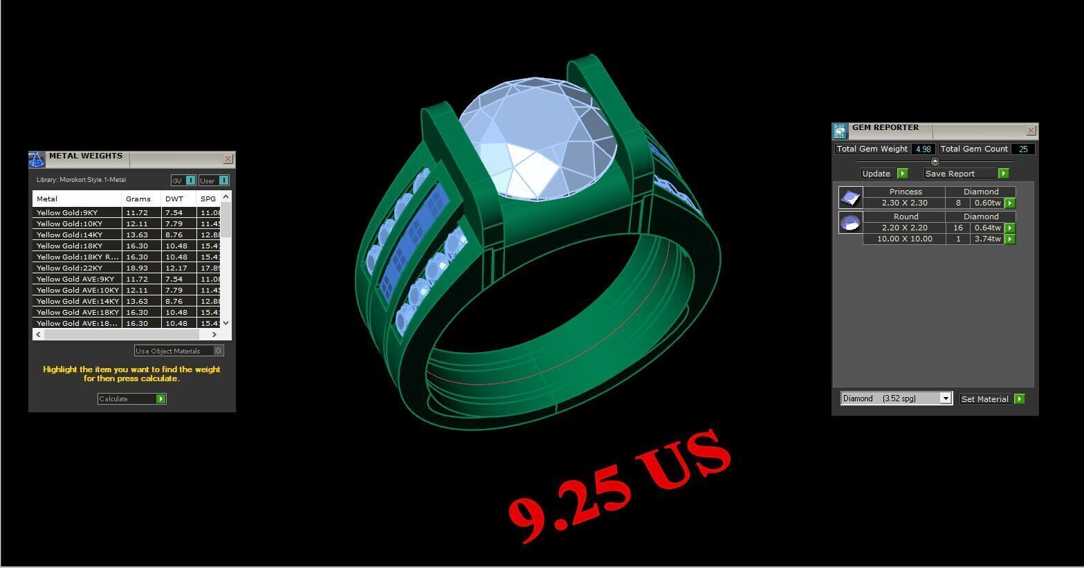 Man Ring New Design 2MR003 3D print model_1