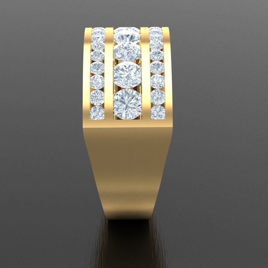 Man Ring New Design 2MR001 3D model_13