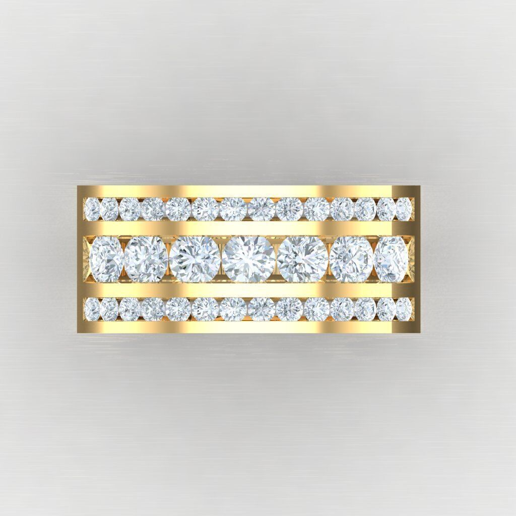 Man Ring New Design 2MR001 3D model_9