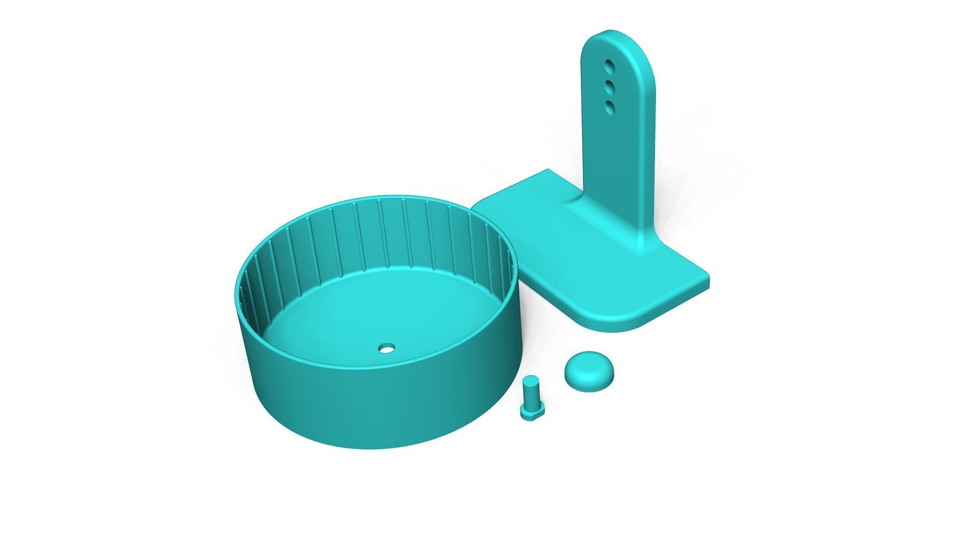 Hamster Wheel - Running Pet Rodents 3D print model_3