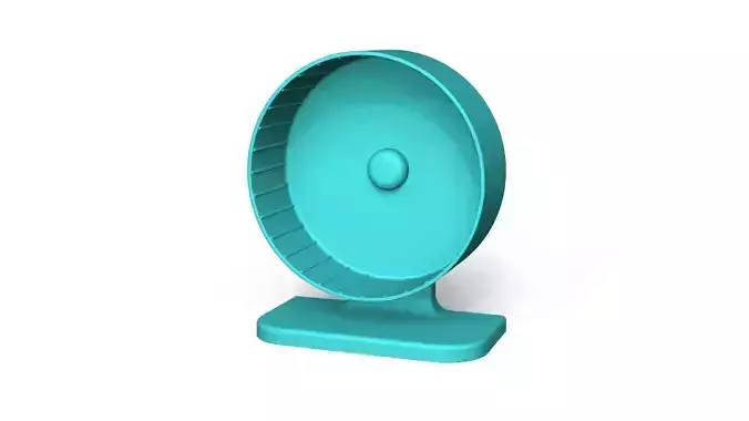 Hamster Wheel - Running Pet Rodents 3D print model