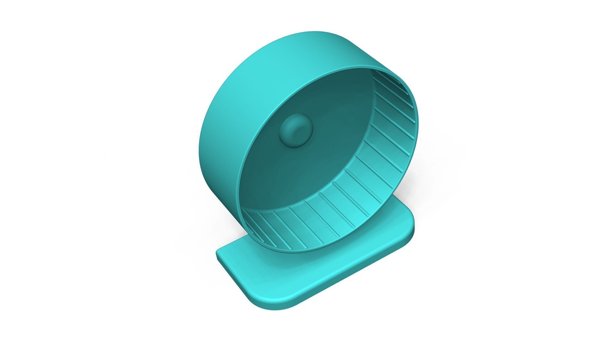 Hamster Wheel - Running Pet Rodents 3D print model_8