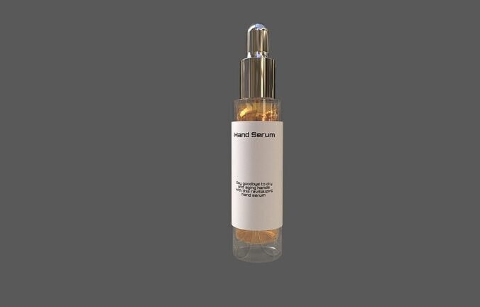 Serum Hand Care Low-poly 3D model