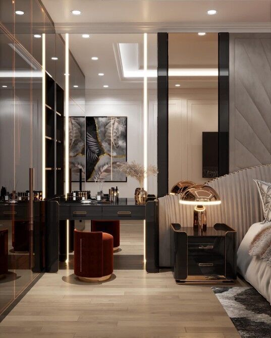 Bedroom Interior Model  3D model_13