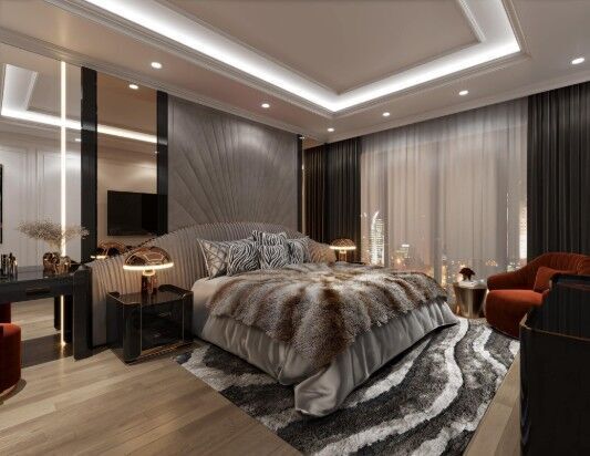 Bedroom Interior Model  3D model_8