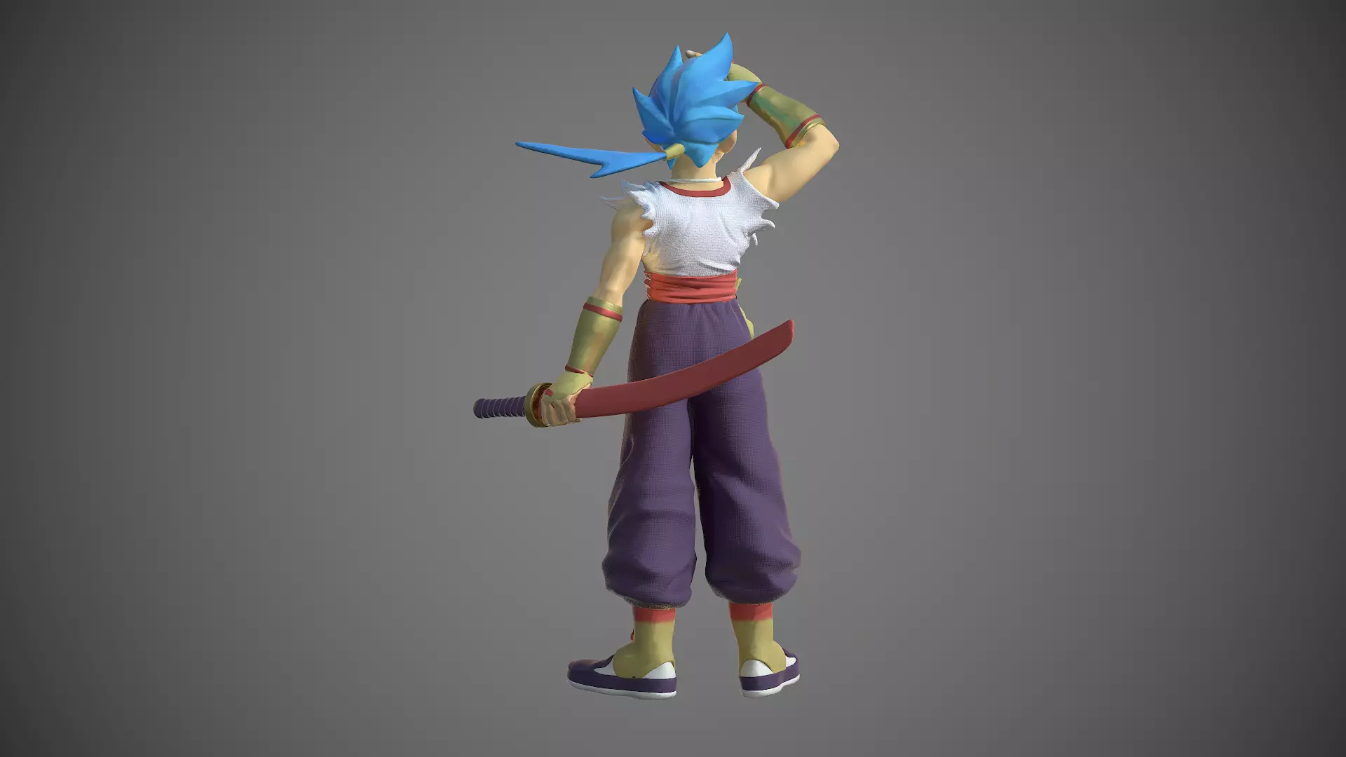 Ryu Breath of Fire 4 3D model_0
