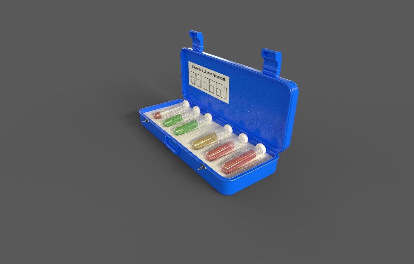 Games for scientists Low-poly 3D model_2