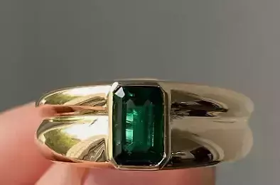 Men Ring two versions of shank                           2 Rings