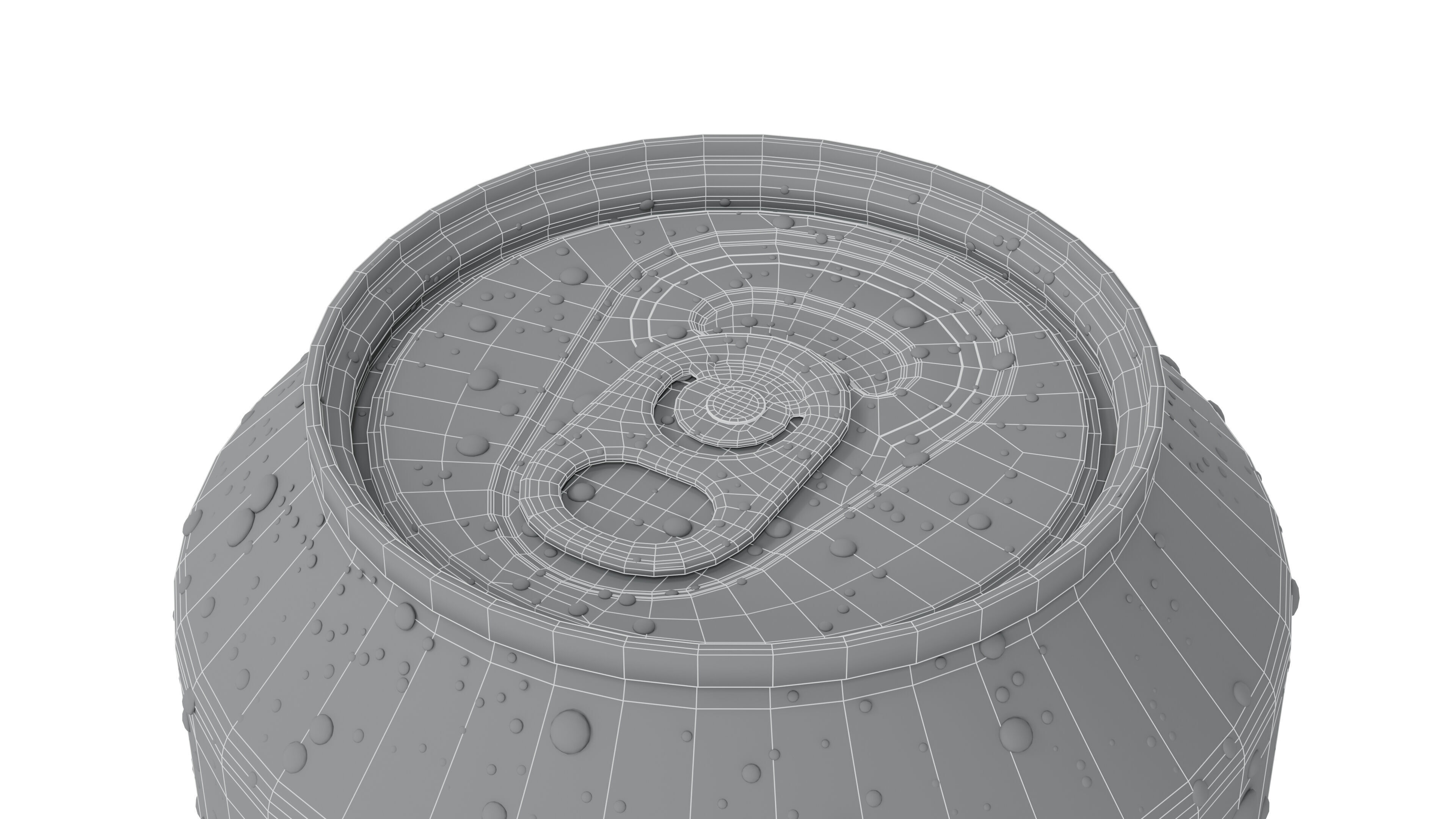 Sodacan 330ml with droplets 3D model_14