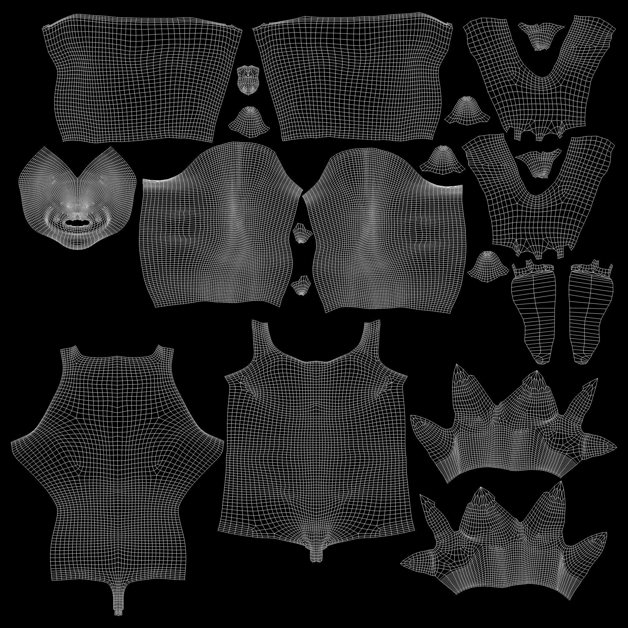 Juggernaut Demon Low-poly 3D model_7