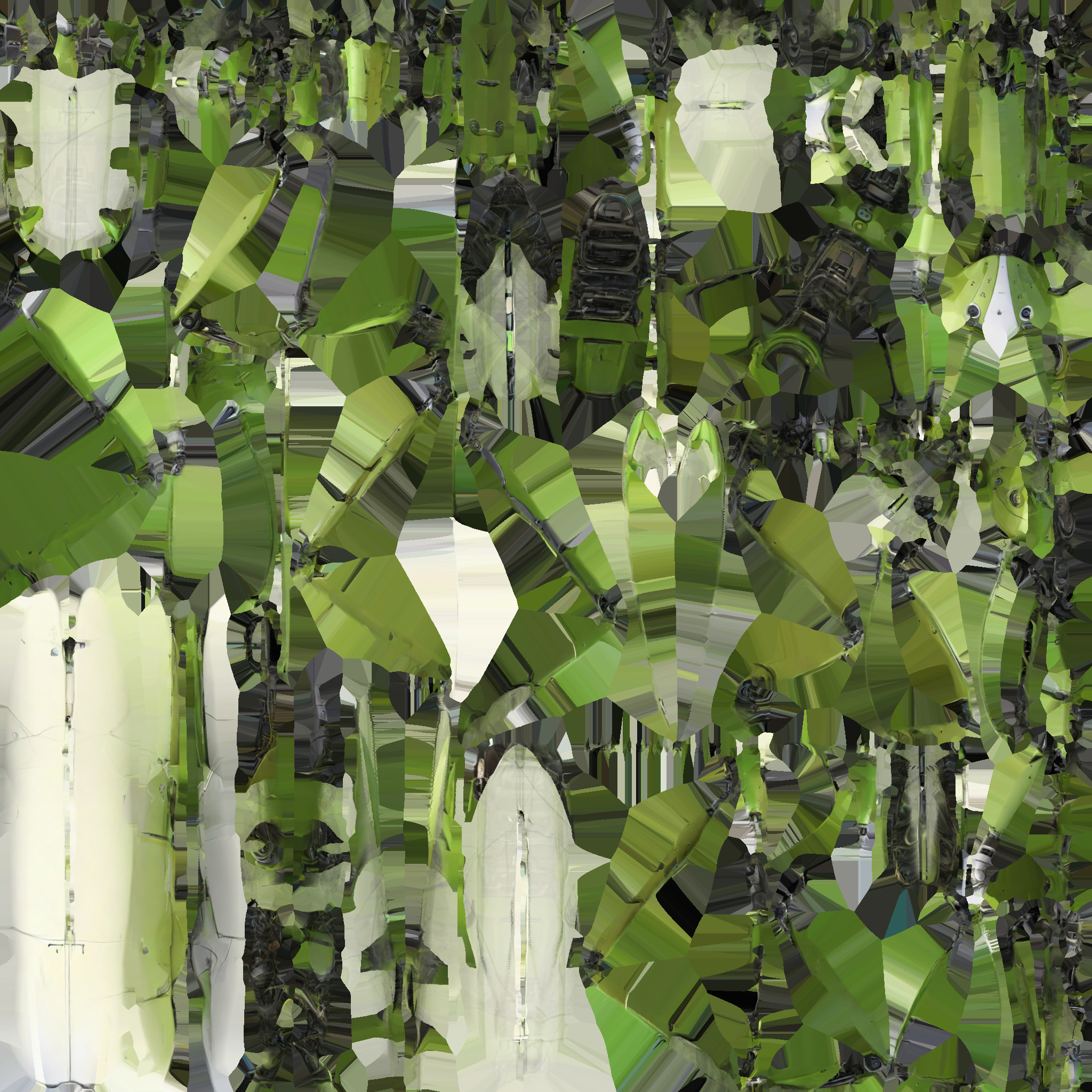 3d Render Steampunk Grasshopper Robot 3D model_7