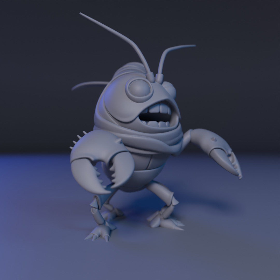 CrustaceoFury 3D print model_1