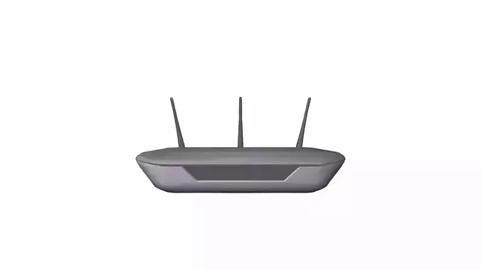 3d Render Modem Router Wireless Internet Device  3D model