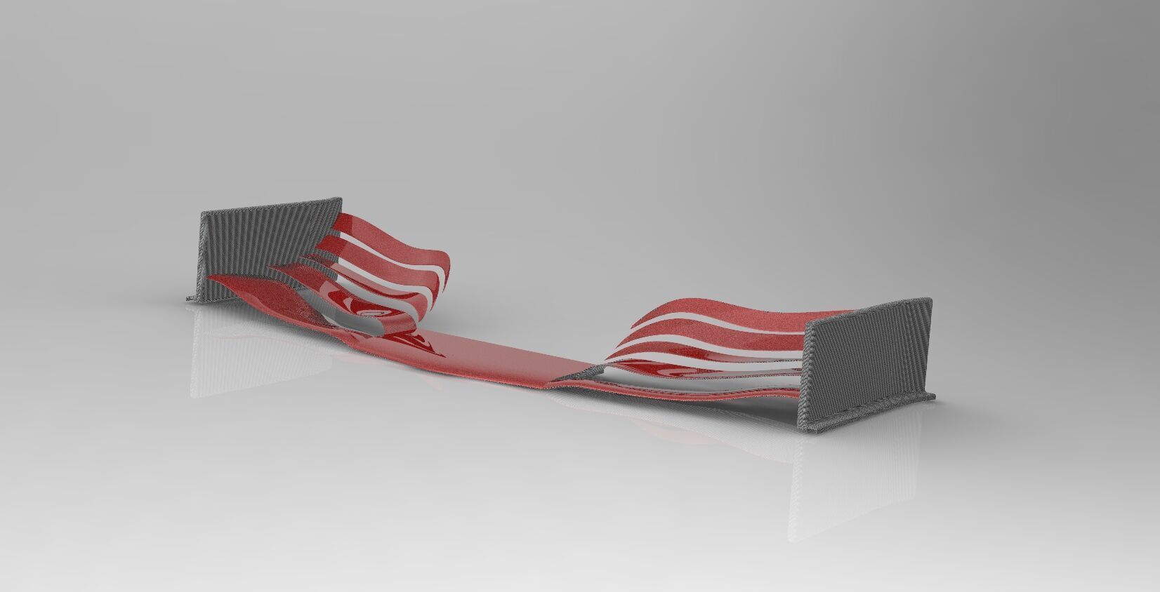 Redbull F1 Rb-16 Front Wing 3D model_1