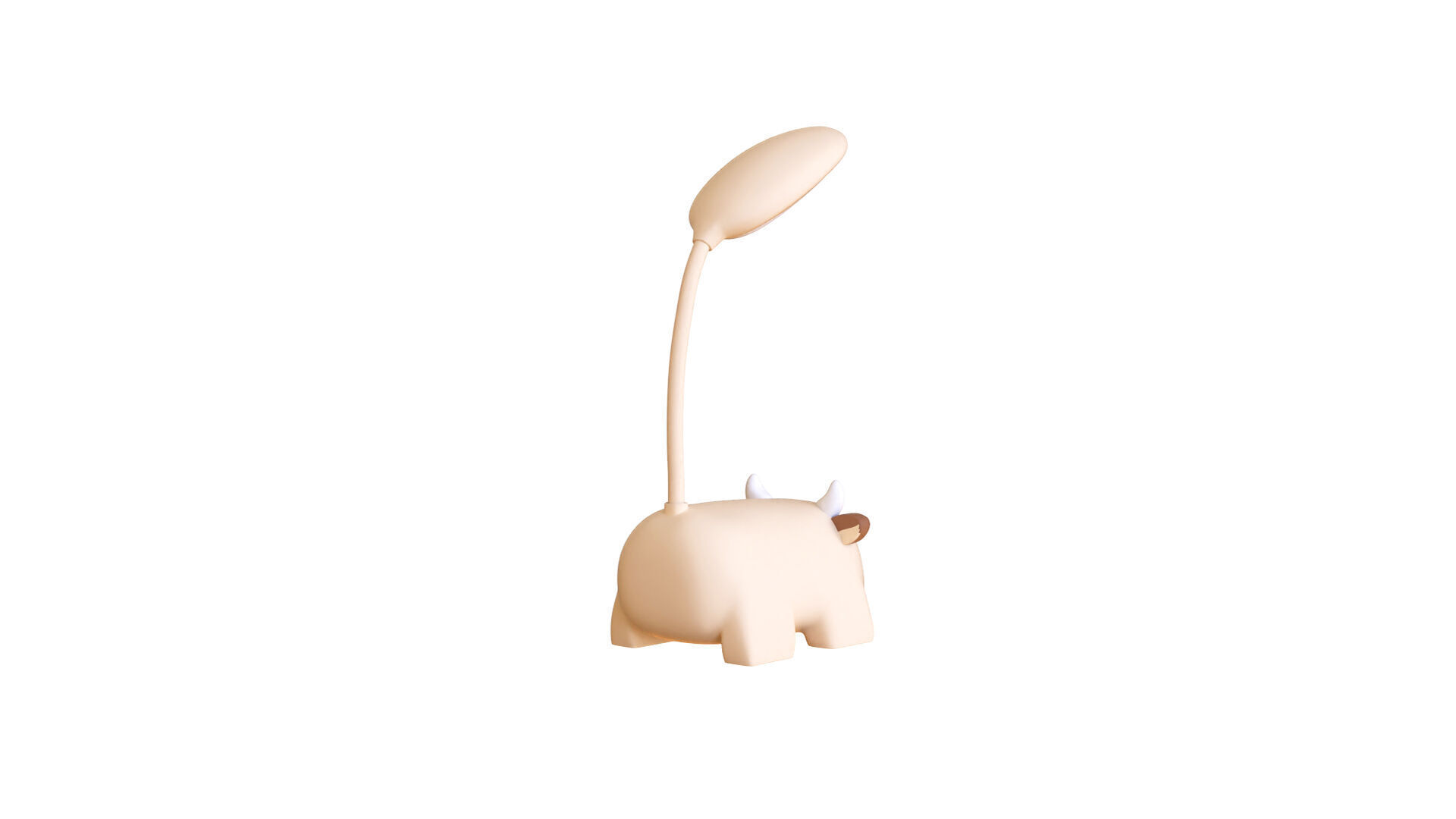 Cow Desk Lamp Low-poly 3D model_2