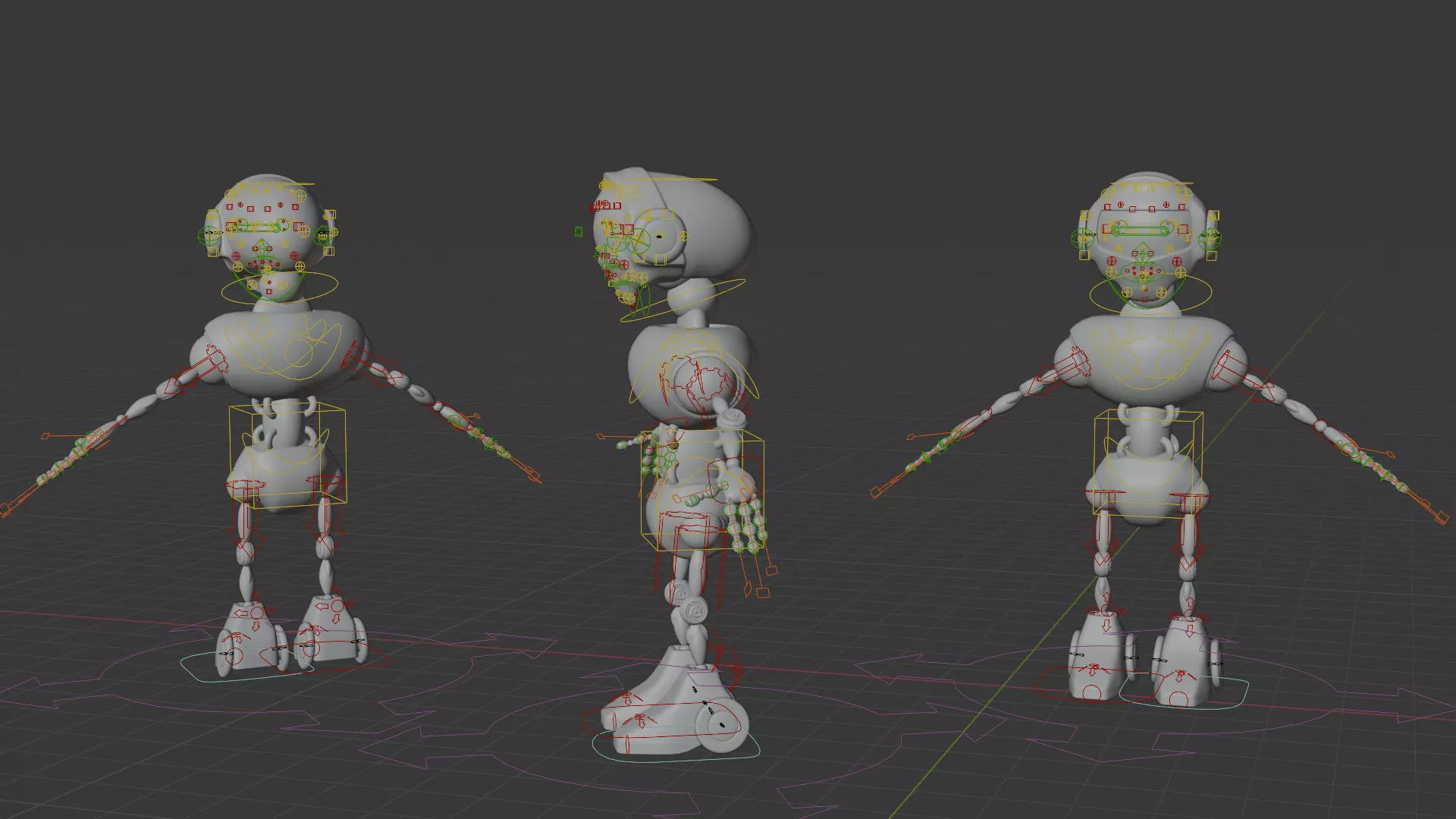 Robot Random Dynamics  High-Resolution Sci-Fi 3D Model  Low-poly 3D model_0