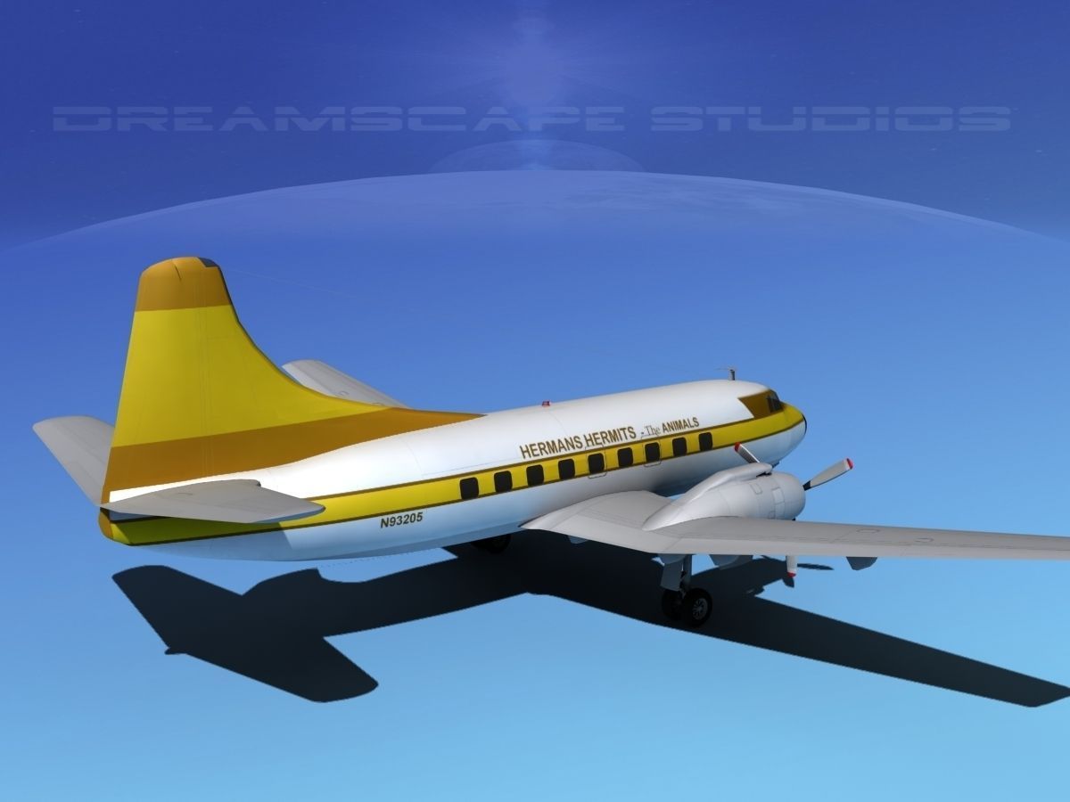 Martin 202 Hermans Hermits 3D model_5