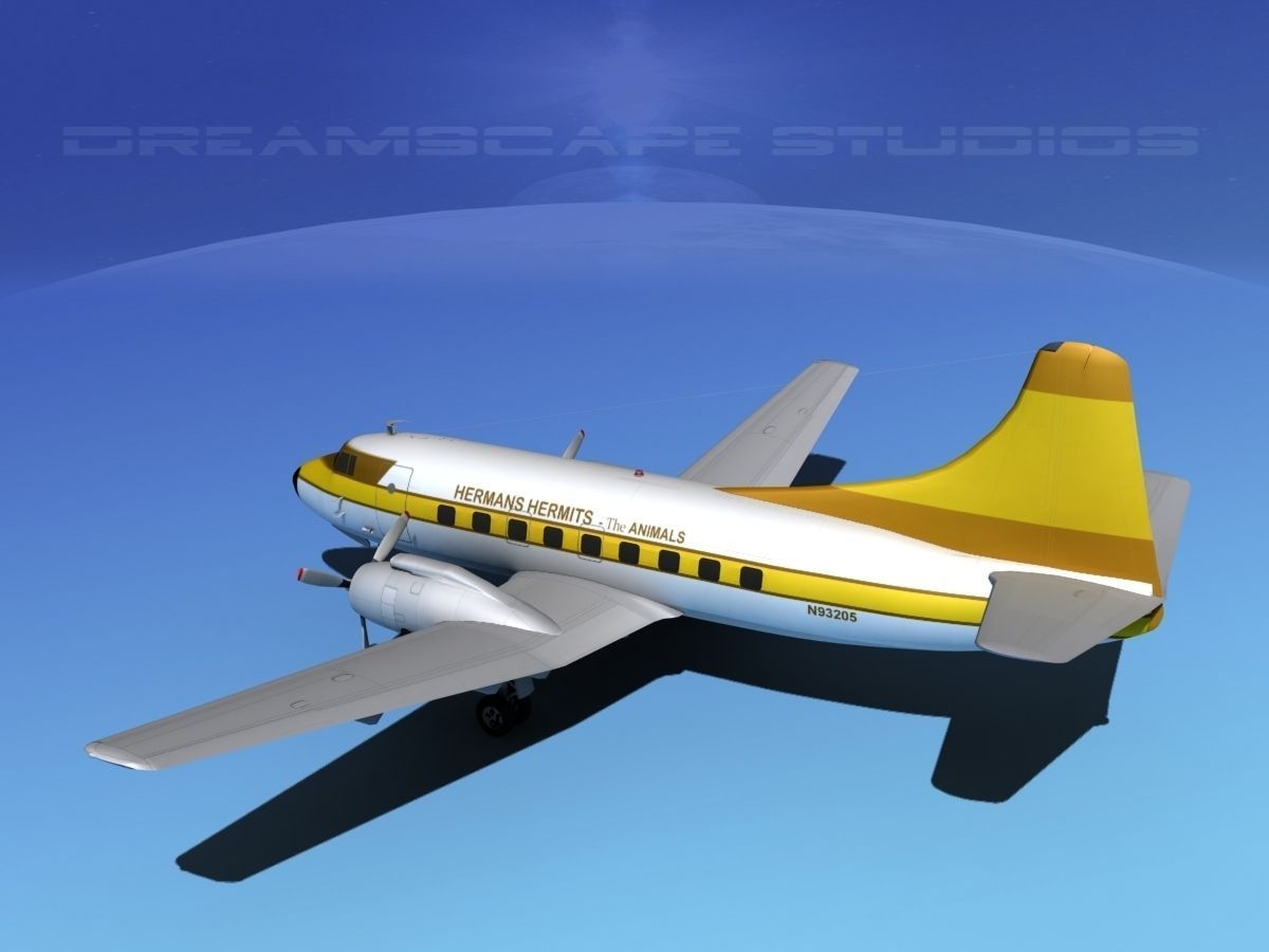 Martin 202 Hermans Hermits 3D model_8