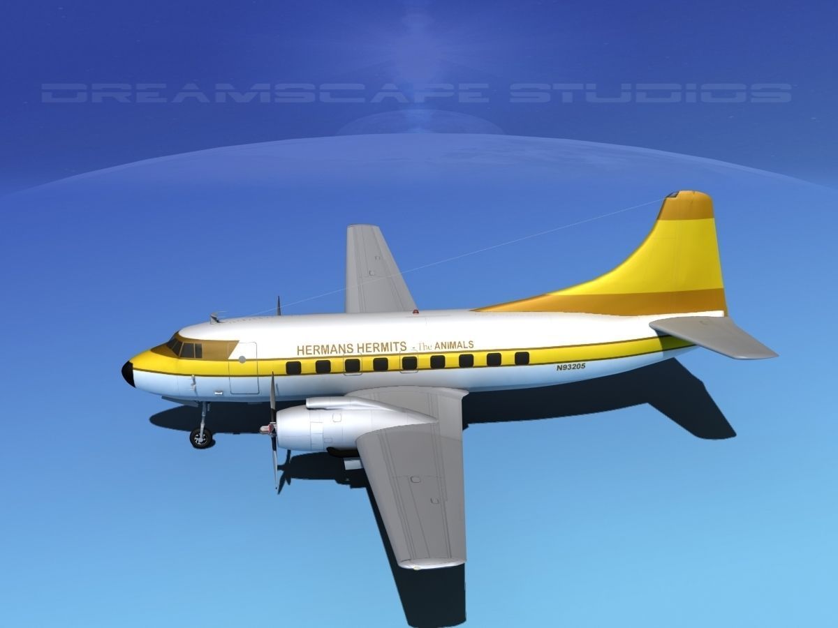 Martin 202 Hermans Hermits 3D model_9