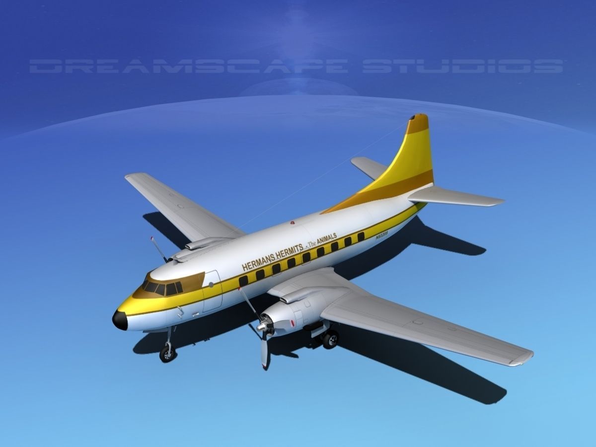 Martin 202 Hermans Hermits 3D model_11