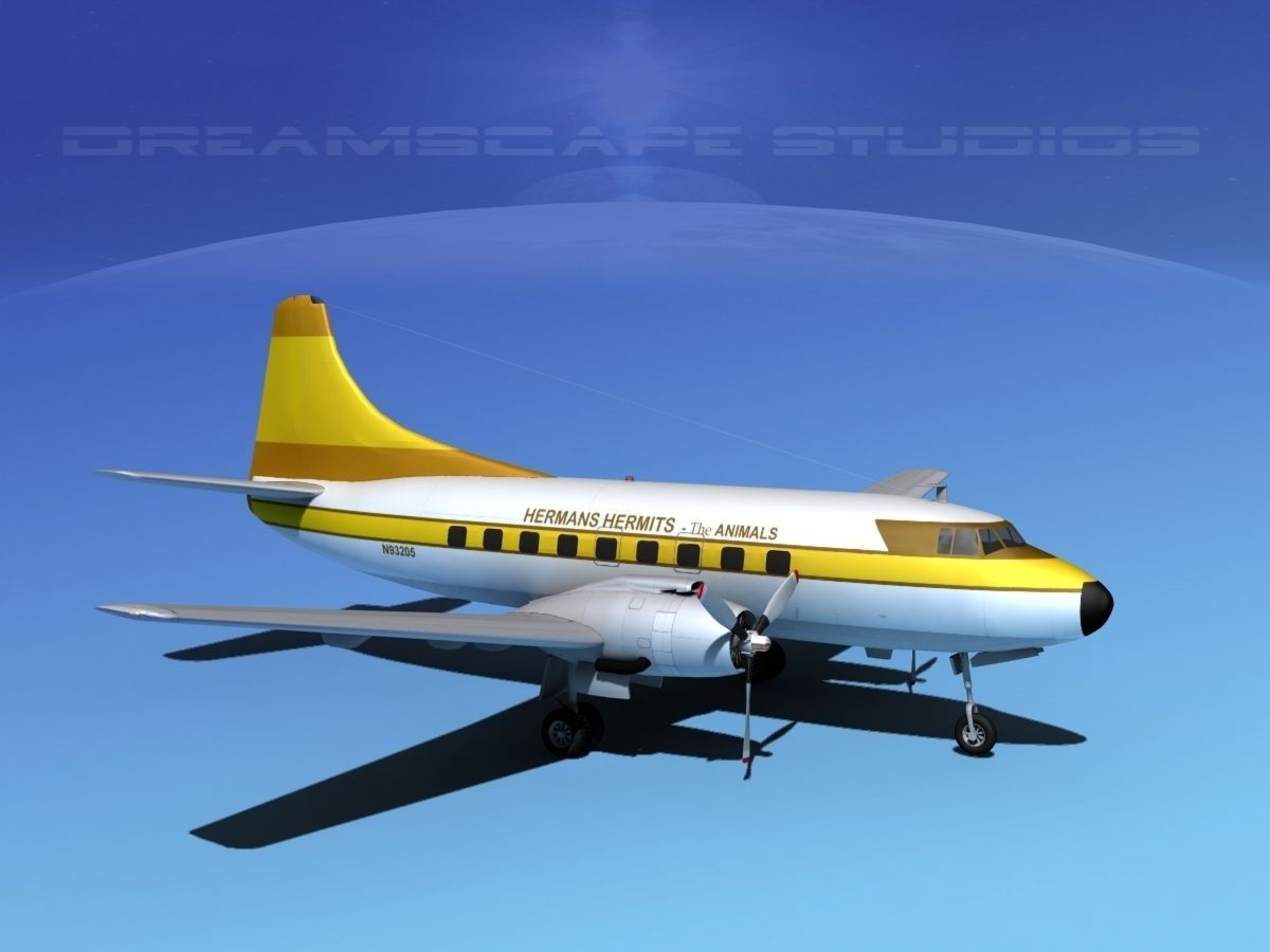 Martin 202 Hermans Hermits 3D model_3
