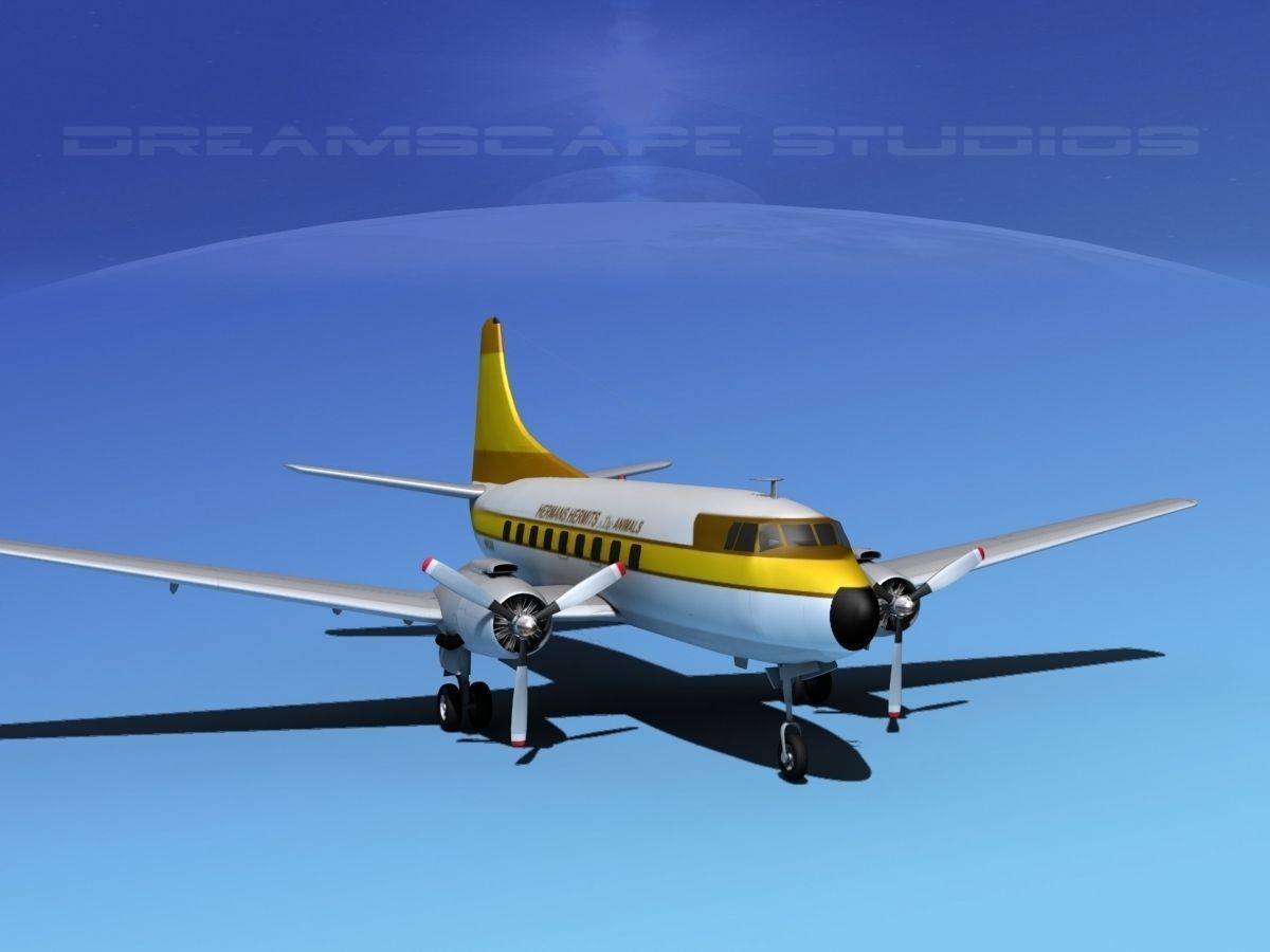 Martin 202 Hermans Hermits 3D model_2