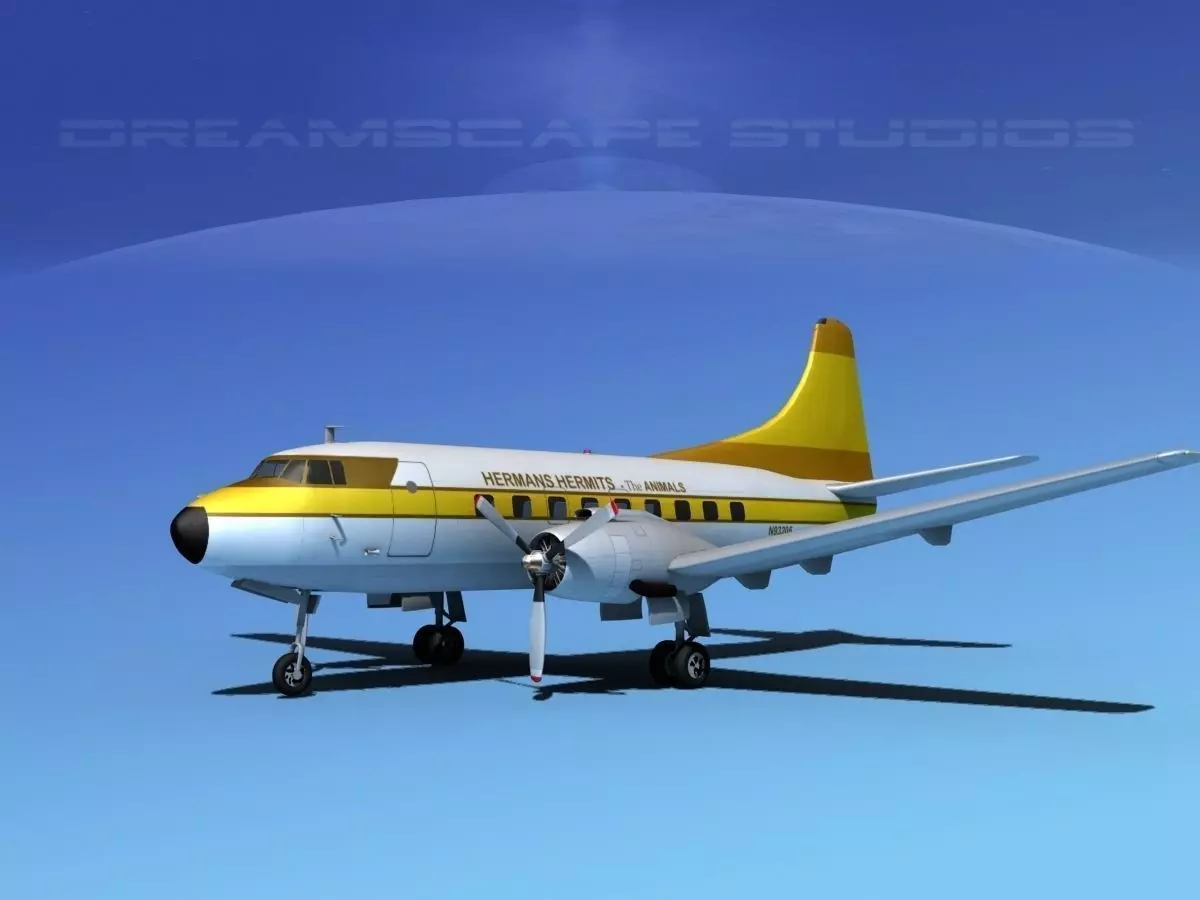 Martin 202 Hermans Hermits 3D model_0