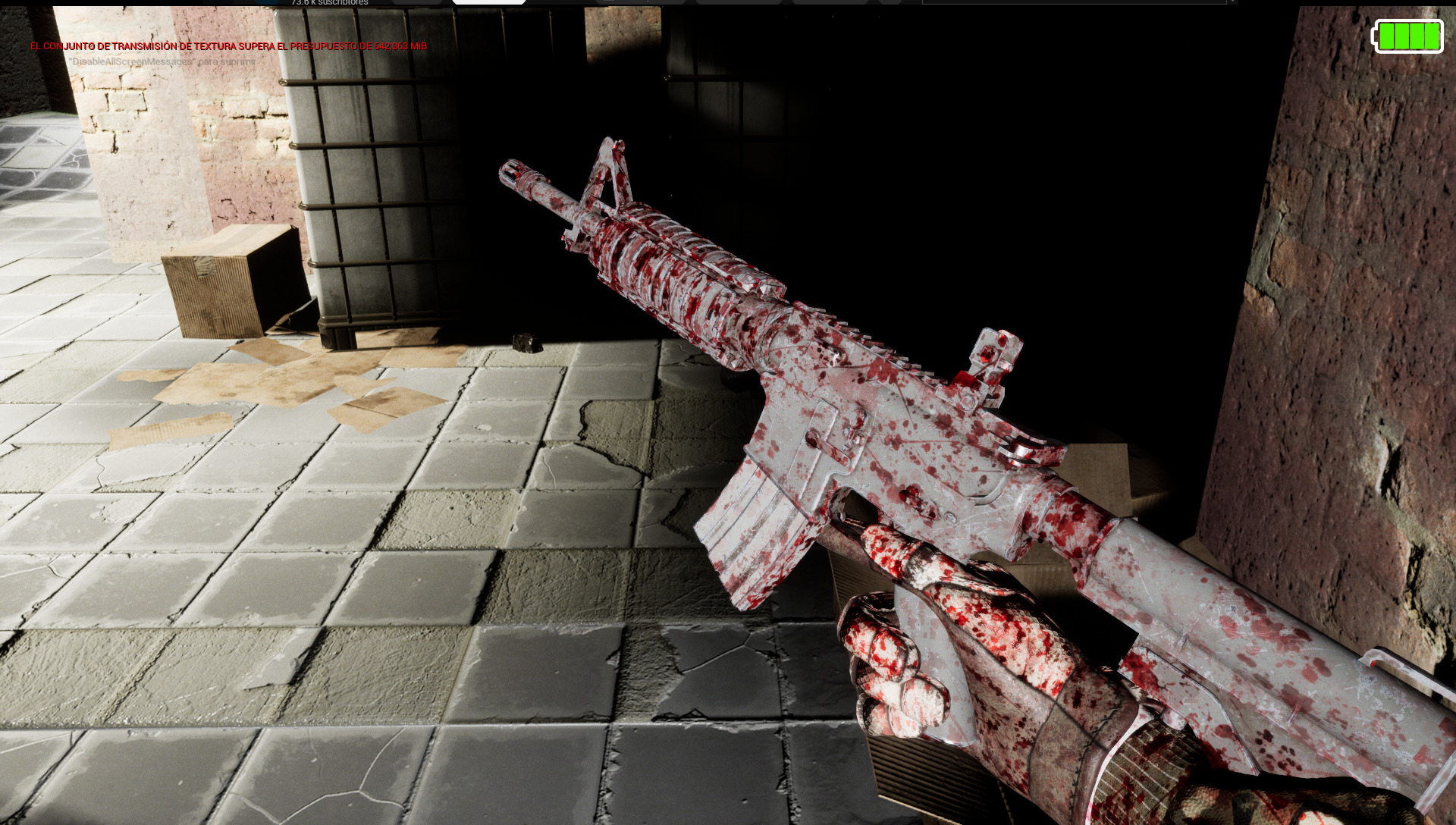 Unreal Engine - First Person Blood Material Texture_2