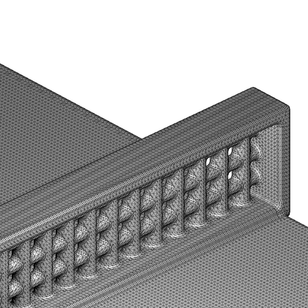 Exquisite Table Tennis 3D print model_7