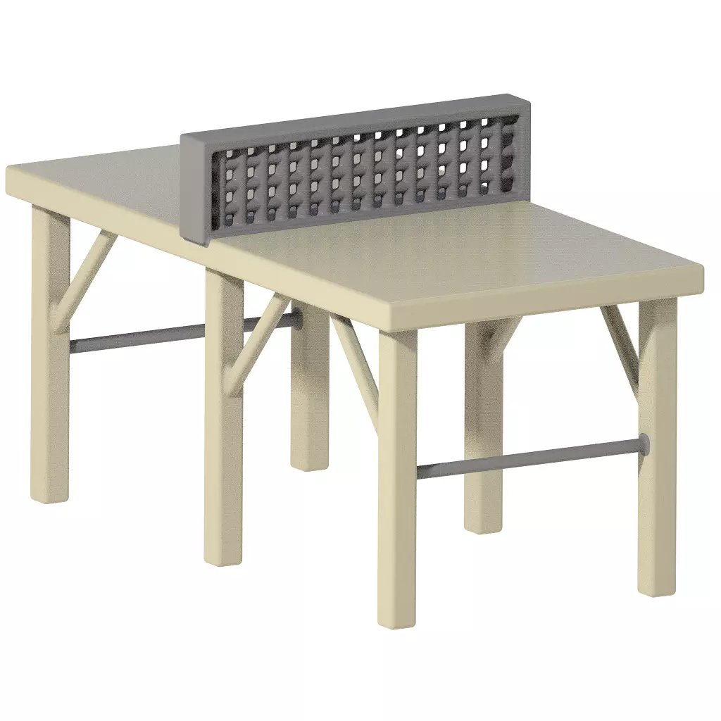 Exquisite Table Tennis 3D print model_0