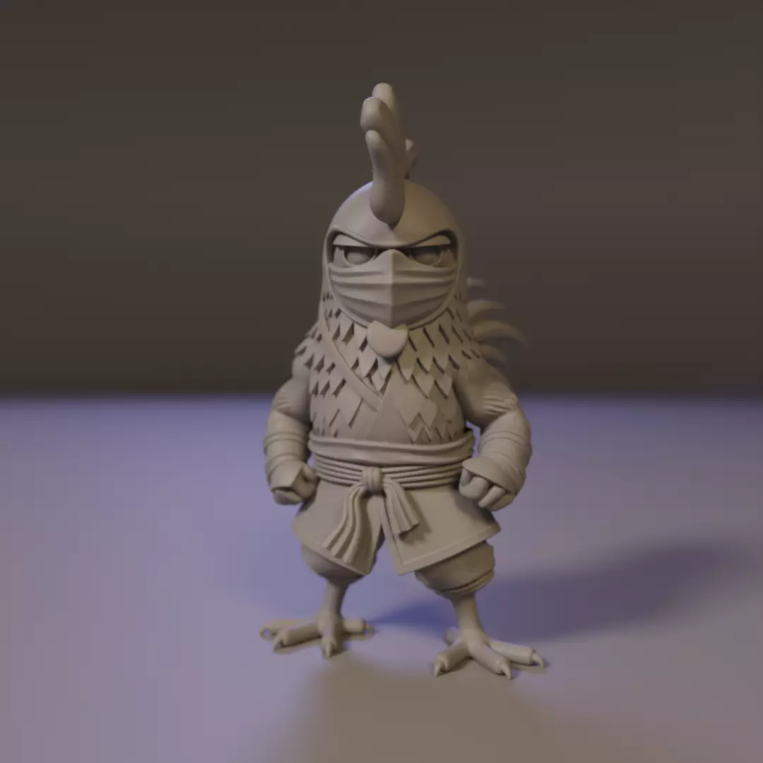 Ronin Rooster 3D print model_0