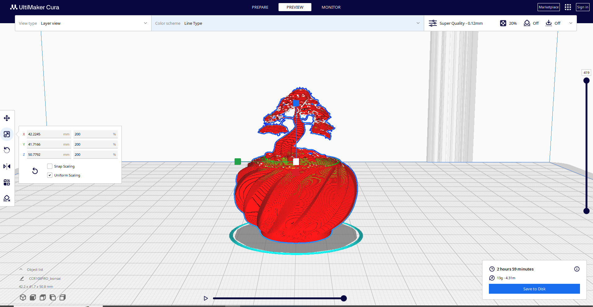 bonsai 3D print model_1