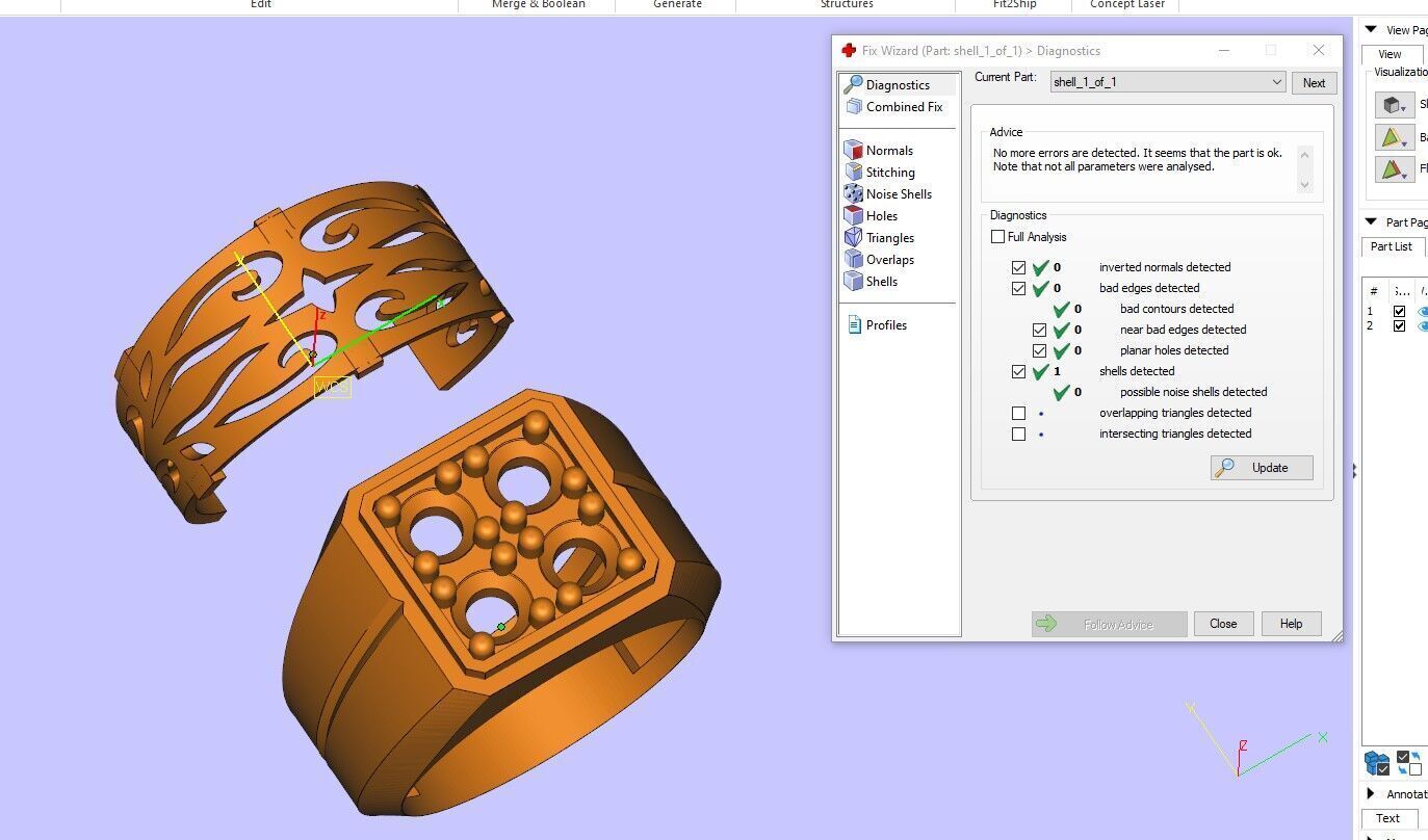 Mans Ring 3D print model_4