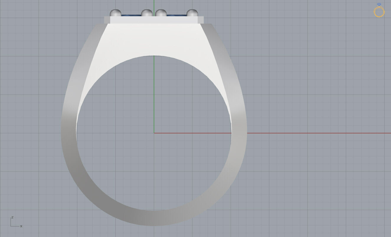 Mans Ring 3D print model_9