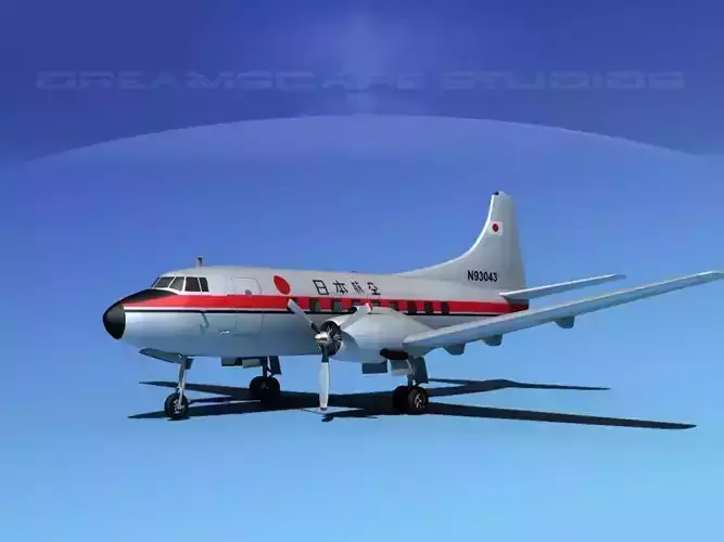 Martin 202 Japan Airlines