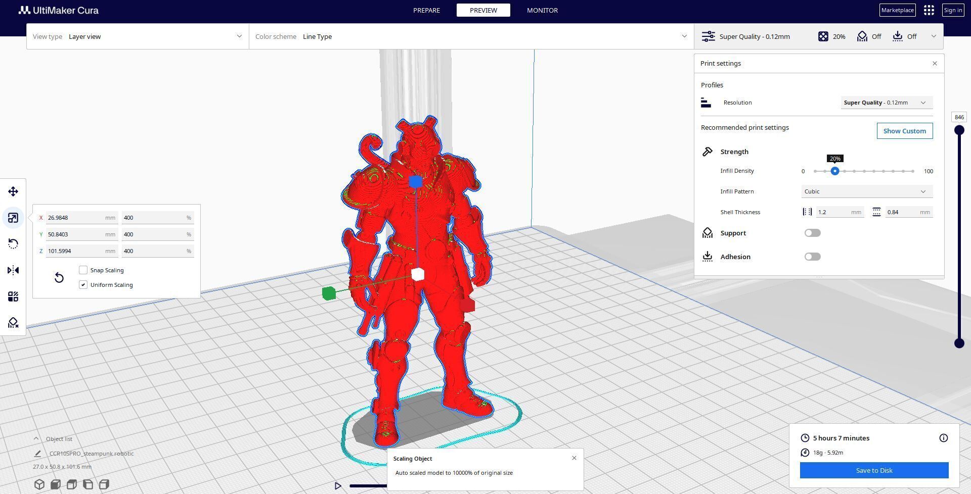 steampunk robotic 6 3D print model_1