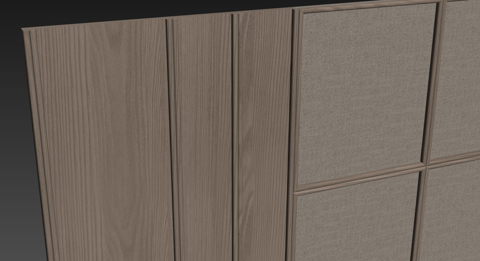 Decorative V45 Wall Panels 3D model_6