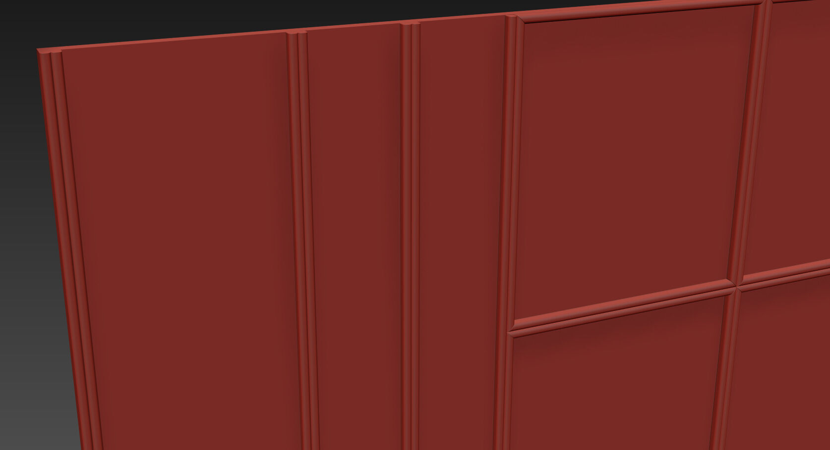 Decorative V45 Wall Panels 3D model_7