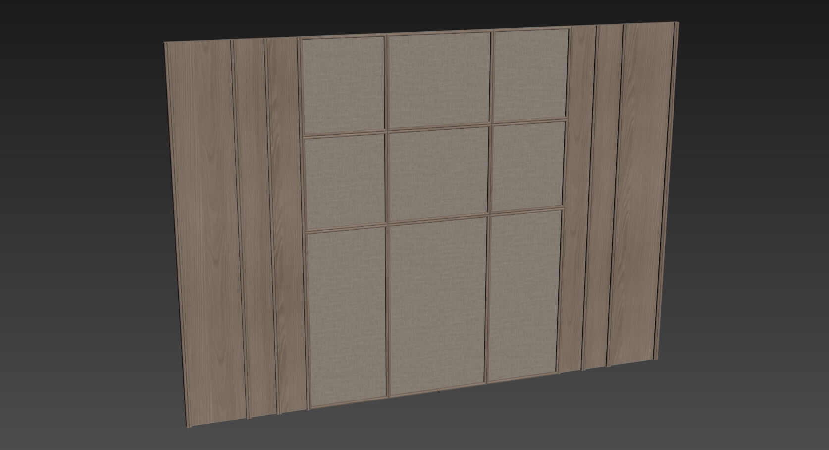 Decorative V45 Wall Panels 3D model_4