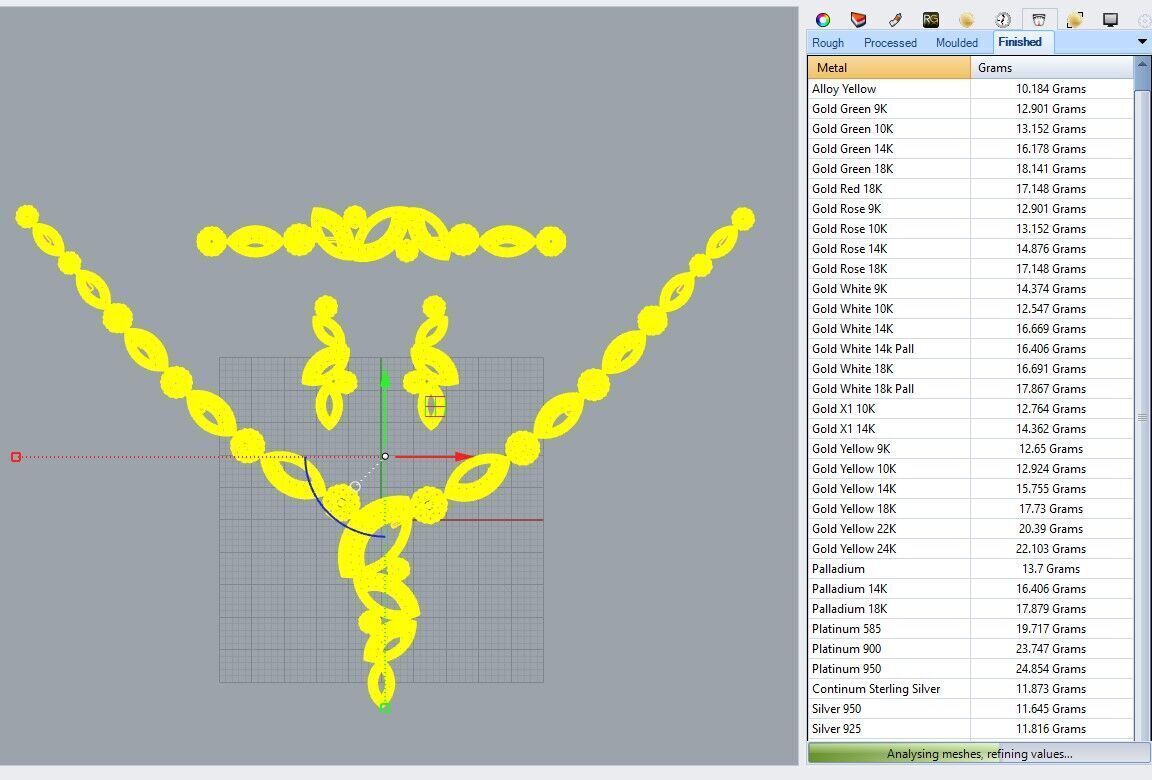 Jewelry Set 3D print model_6