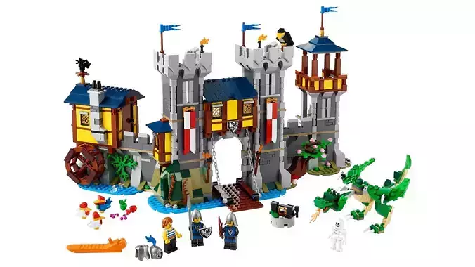 TwindBricks3D - 31120 Medieval Castle