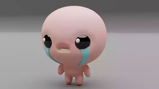 Isaac the binding of isaac 3D print model