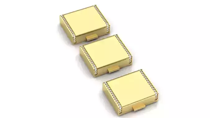 PACK Cuban Locks with Diamonds Sides 23mm 24mm 25mm