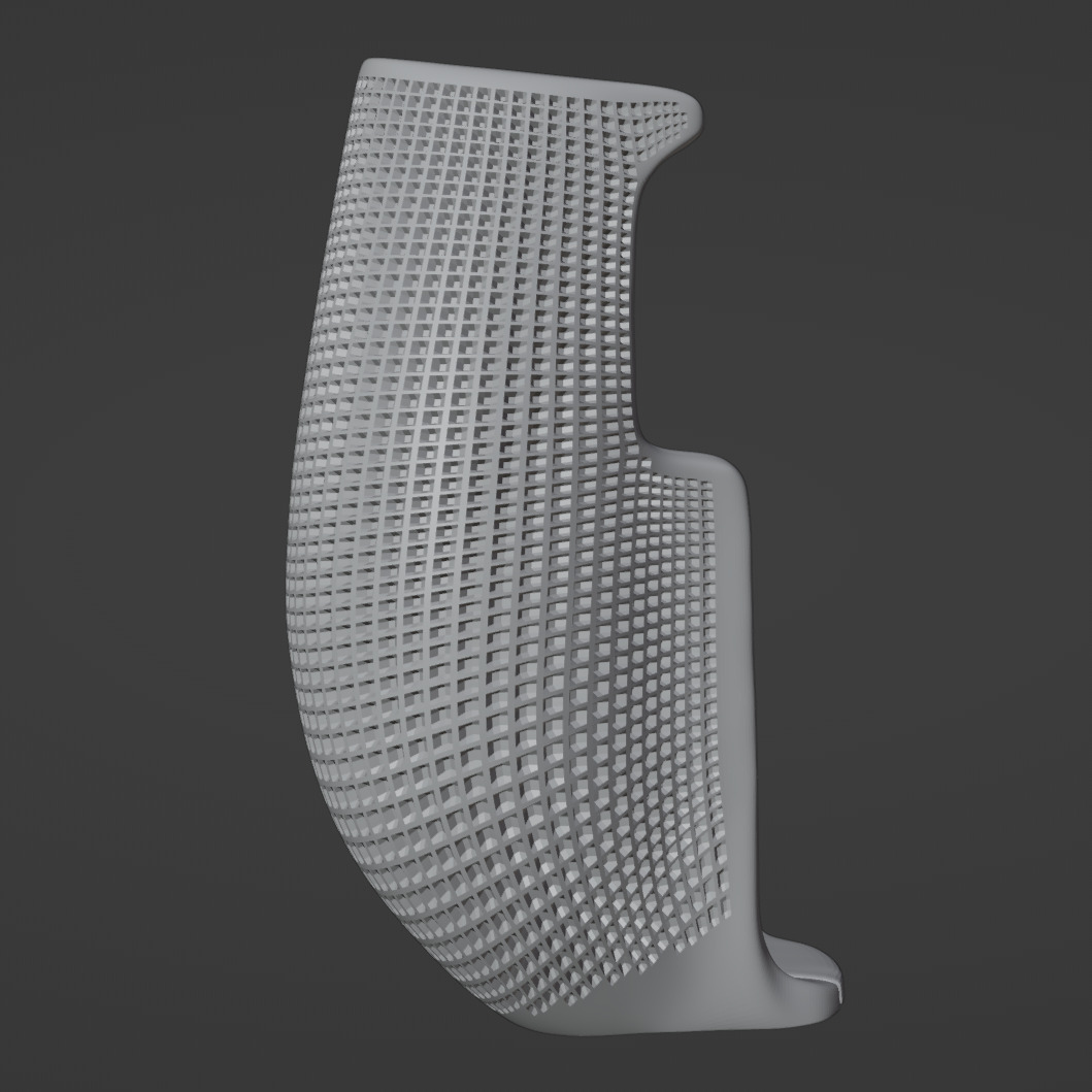 Comfort Grips for MSI Claw 8 AI Plus 3D print model_8